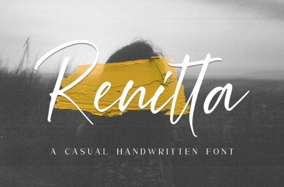 Bring Your Creations to Life with Renitta Font