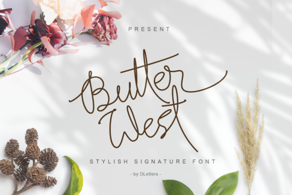 Butter West: The Perfect Handwritten Font for Your Next Campaign