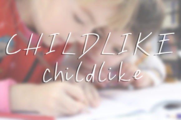 Childlike: A Playful Script for Creative Projects
