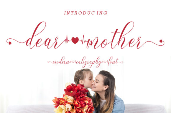 Dear Mother: A Graceful Font for Elegant Campaigns