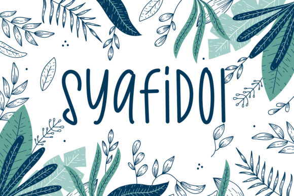Discover Syafidol: A Sweet and Friendly Handwritten Font