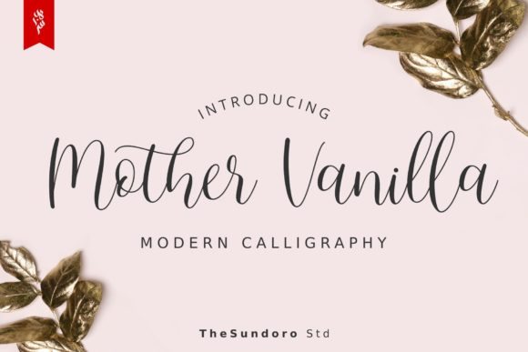 Elevate Your Brand with Mother Vanilla: A Premium Script Font