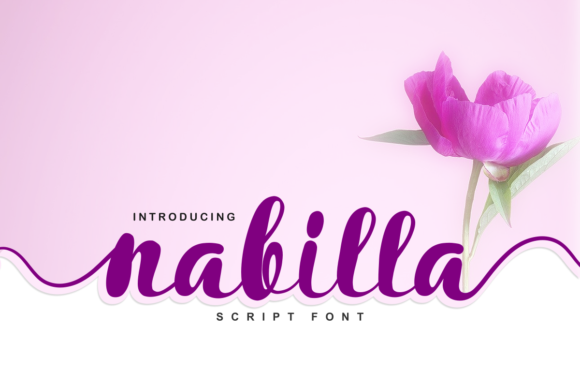 Elevate Your Brand with Nabilla: A Handwritten Font