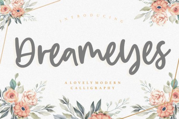 Enhance Your Brand with Dreameyes Handwritten Font