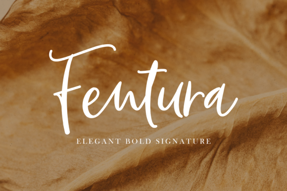 Enhance Your Brand with Fentura: A Premium Handwritten Font