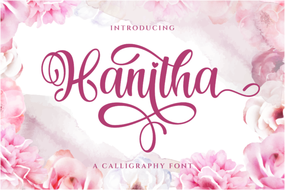Enhance Your Brand with Hanitha: A Sweet, Soft Hand-Lettered Font