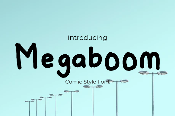 Enhance Your Brand with Megaboom: A Versatile Handwritten Font