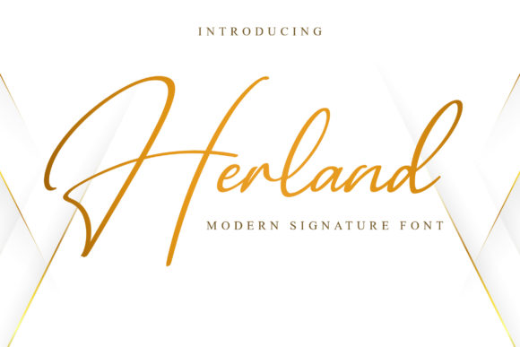 Enhance Your Brand with the Elegant Herland Font