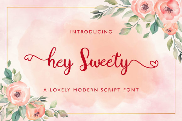 Enhance Your Web Design with Hey Sweety Font