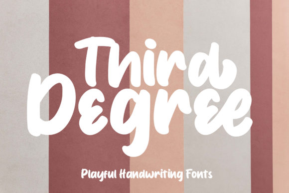 Enhance Your Web Design with Third Degree Font