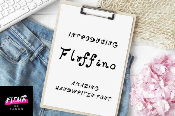 Fluffino: A Handwritten Font for Engaging Web Designs
