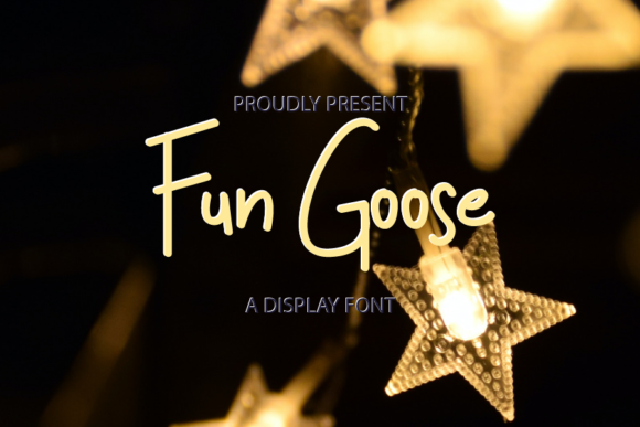 Fun Goose: A Handwritten Font for Editorial Charm