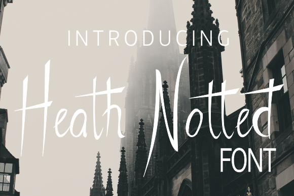 Heath Notted: A Handwritten Font for Engaging Web Design