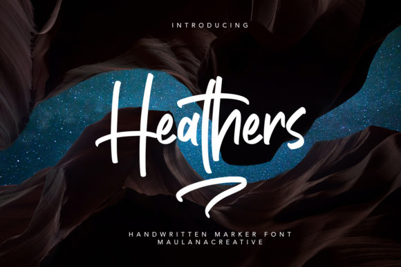 Heathers: A Script Font with Elegance and Charm
