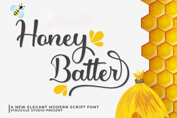 Honey Batter: A Handwritten Font for Crafters and Creators