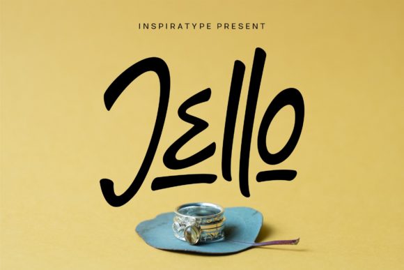 Jello: A Handwritten Font for Editorial Elegance