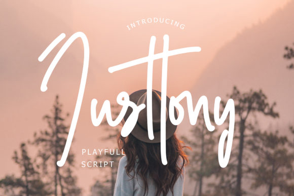 Justtony: The Handwritten Font for Creative Makers