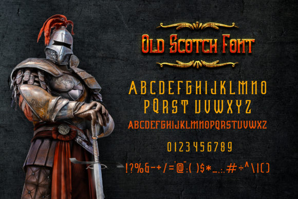 Old Scotch: A Bold Font for Your Brand's Personality