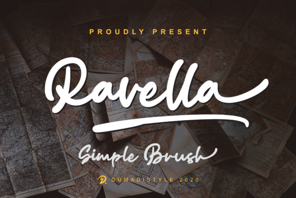 Ravella: A Handwritten Font for Elegant Web Design