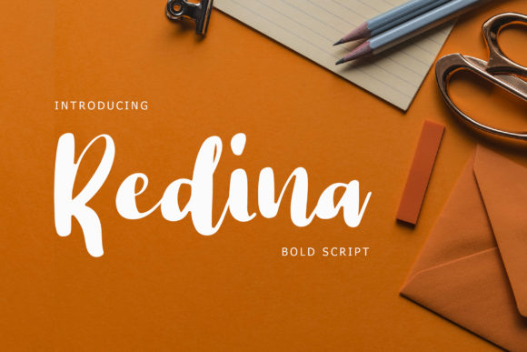 Redina: A Handwritten Font for Elegant Web Design