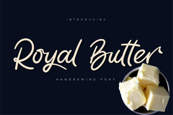 Royal Butter: A Charming and Elegant Script Font