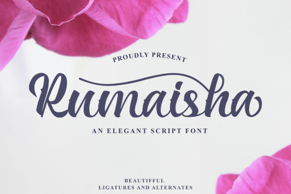 Rumaisha: A Handwritten Font for Elegant Publishing