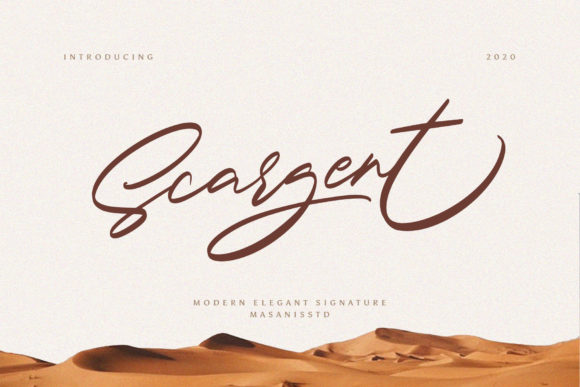 Scargent: A Versatile Font for Engaging Campaigns