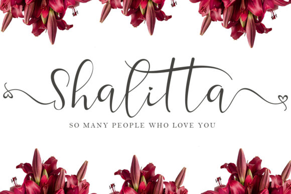 Shalitta: A Charming Script Font for Handmade Creations