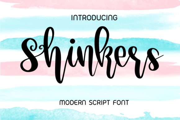 Shinkers: A Magical Handwritten Font for Web Design