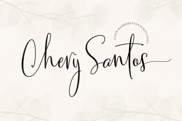 Transform Your Brand with Chery Santos Font