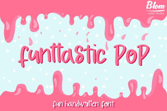 Transform Your Brand with Funttastic Pop: A Sweet and Colorful Typeface