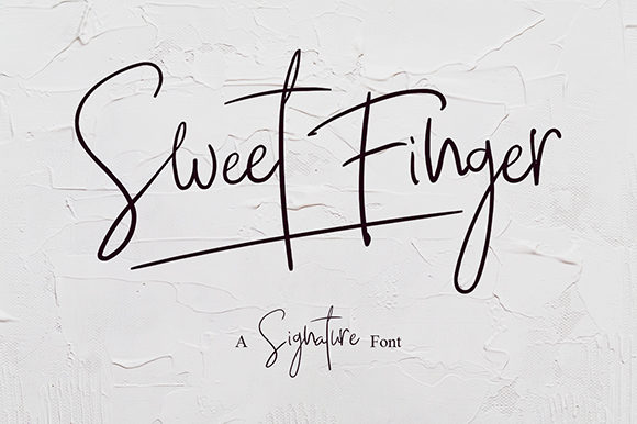 Transform Your Brand with Sweet Finger Font