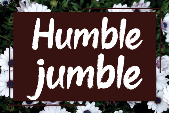 Transform Your Web Design with Humble Jumble Font