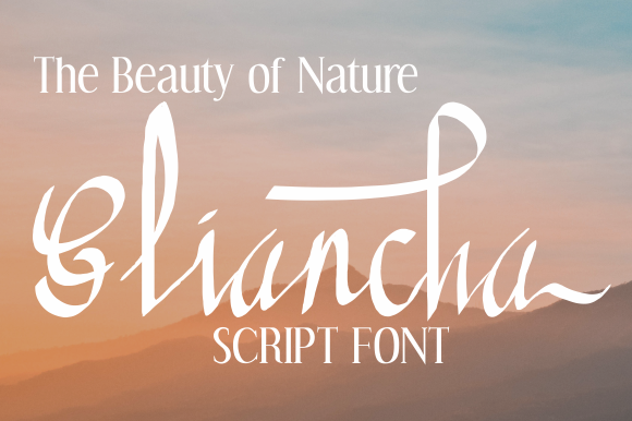 Unlock Creativity with Gliancha: A Versatile Handwritten Font